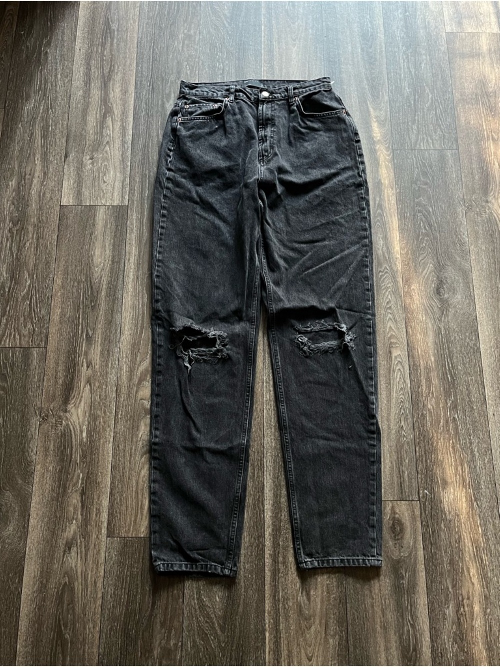 ASOS Faded Black Jeans